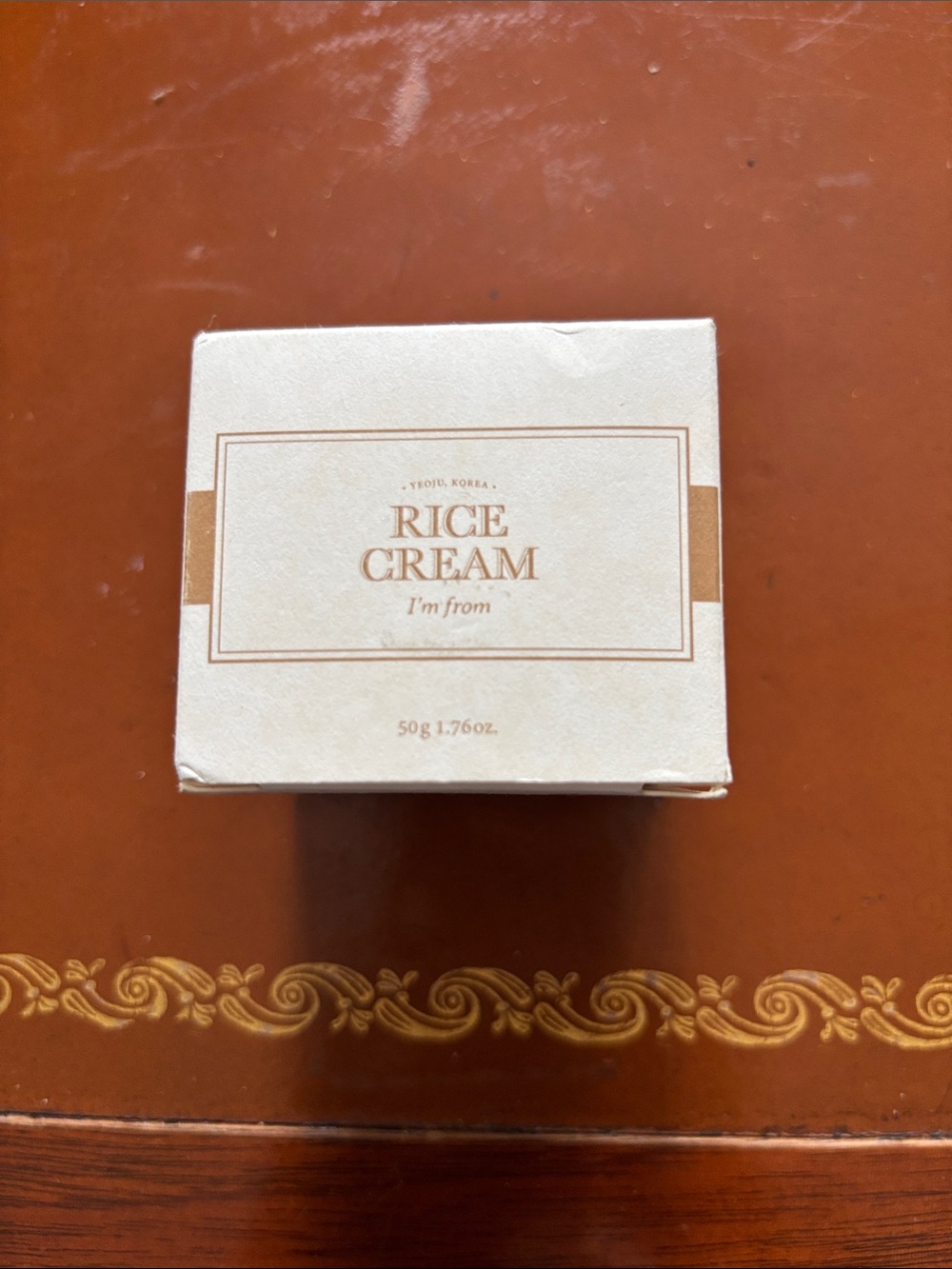 Rice Cream Nourishing Moisturizer - Cream